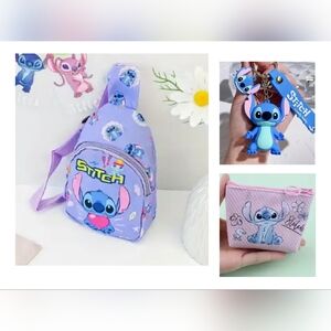 Lilo & Stitch Bag and Accessories Bundle